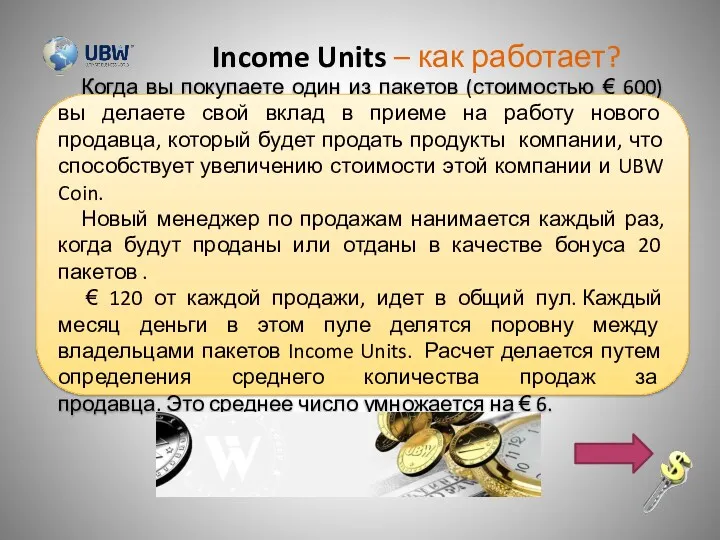 Income Units – как работает? Когда вы покупаете один из