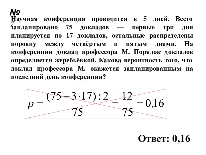 Научная конференция проводится в 5 дней. Всего запланировано 75 докладов