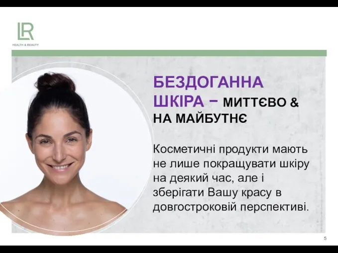 БЕЗДОГАННА ШКІРА − МИТТЄВО & НА МАЙБУТНЄ Косметичні продукти мають