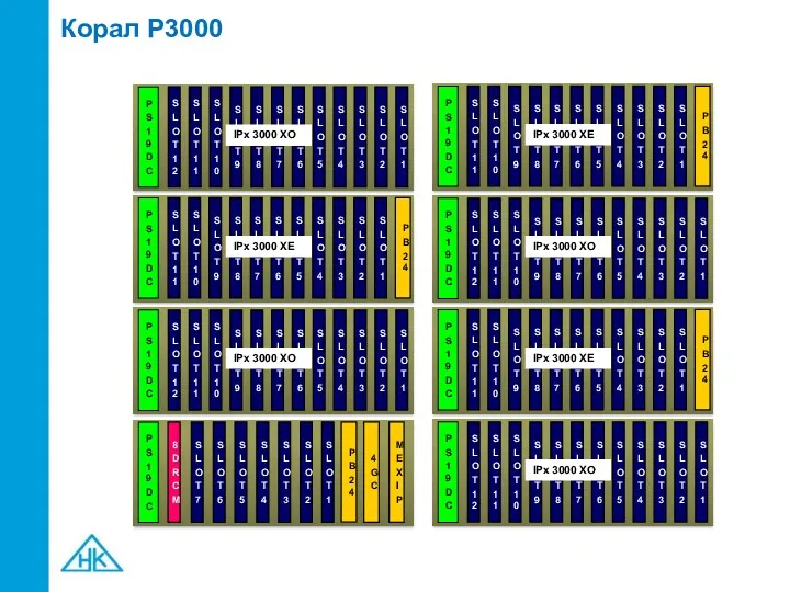 Корал P3000