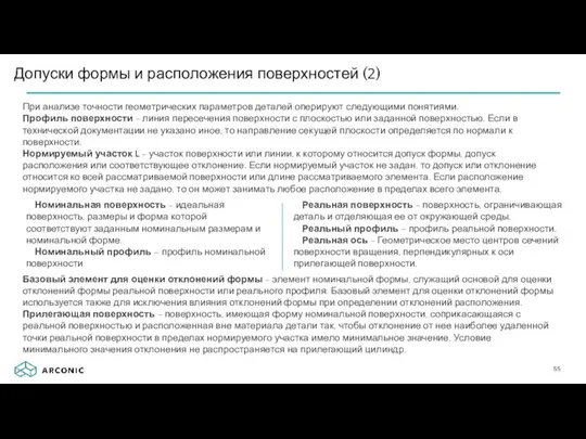 Реальная поверхность - поверхность, ограничивающая деталь и отделяющая ее от