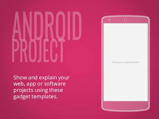 ANDROID Show and explain your web, app or software projects