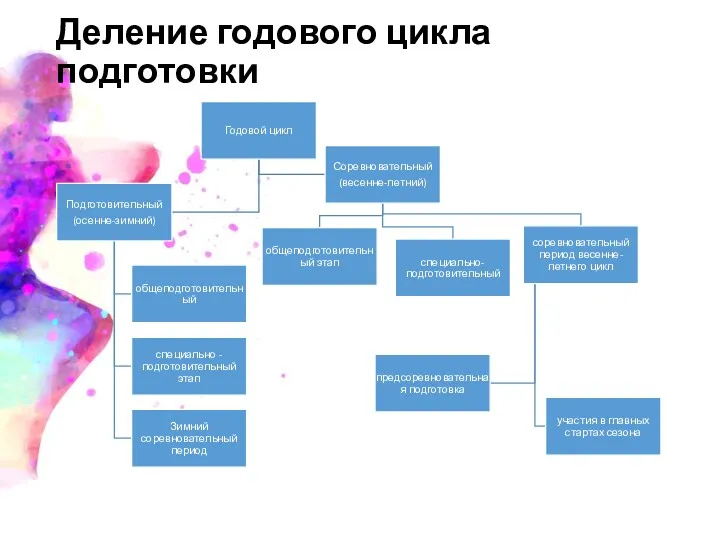 Деление годового цикла подготовки