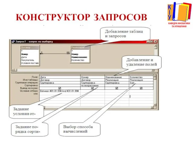 КОНСТРУКТОР ЗАПРОСОВ