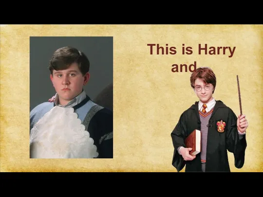 This is Harry and…