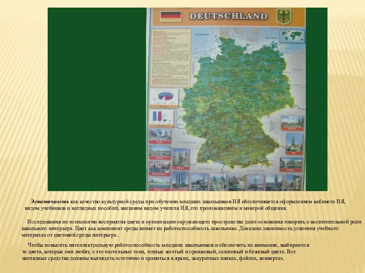 Эстетичность как качество культурной среды при обучении младших школьников ИЯ