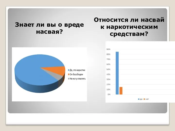 Знает ли вы о вреде насвая? Относится ли насвай к наркотическим средствам?