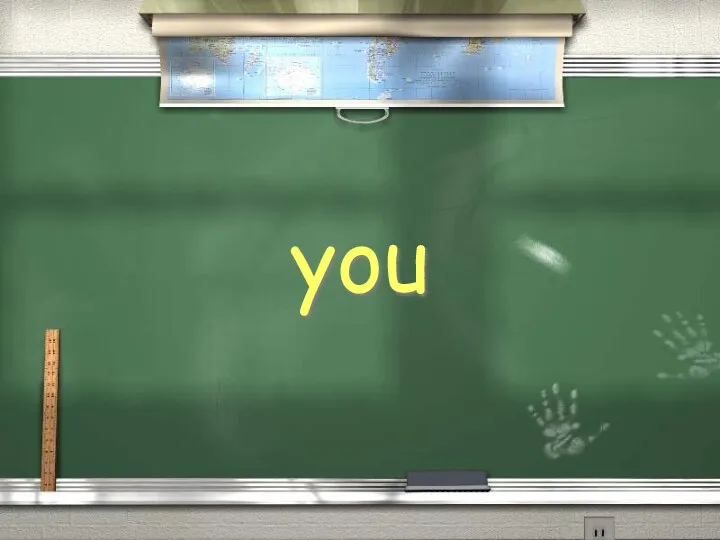 you