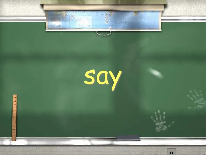 say