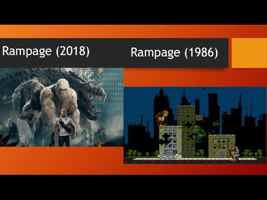 Rampage (2018) Rampage (1986)