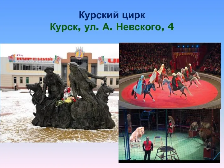 Курский цирк Курск, ул. А. Невского, 4