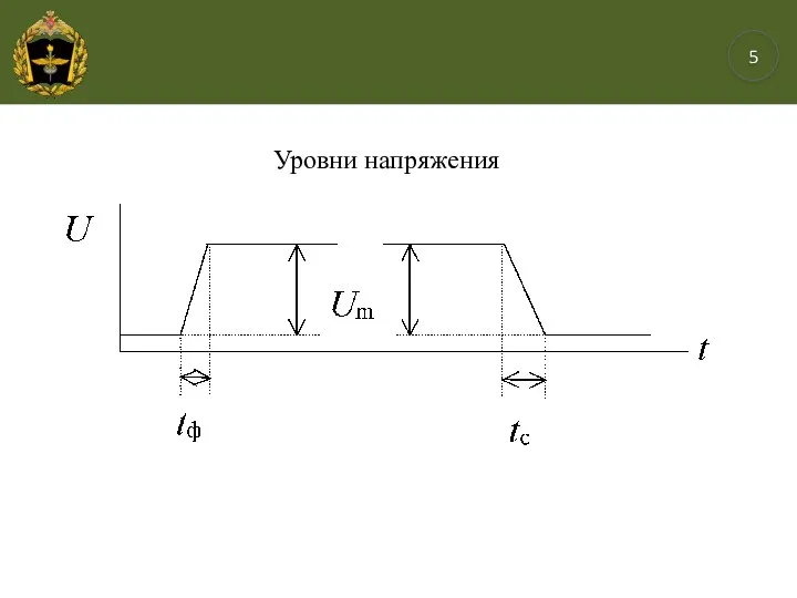 Уровни напряжения 5