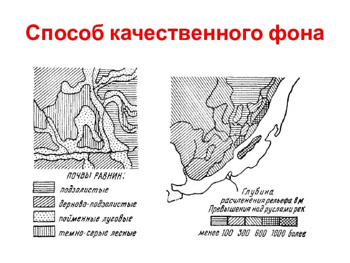 Способ качественного фона