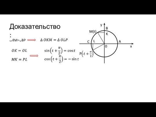 Доказательство: 0 K L A B C