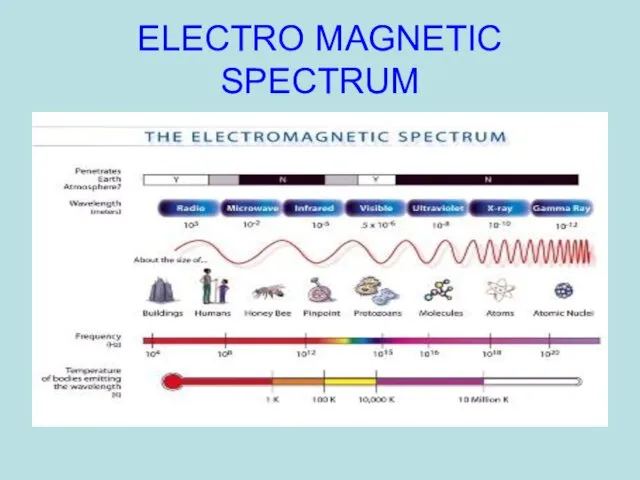 ELECTRO MAGNETIC SPECTRUM