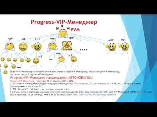 Progress-VIP-Менеджер VМ1 VМ2 PVМ М1 ПМ1 АЧ1 АЧ2 АЧ3 ….