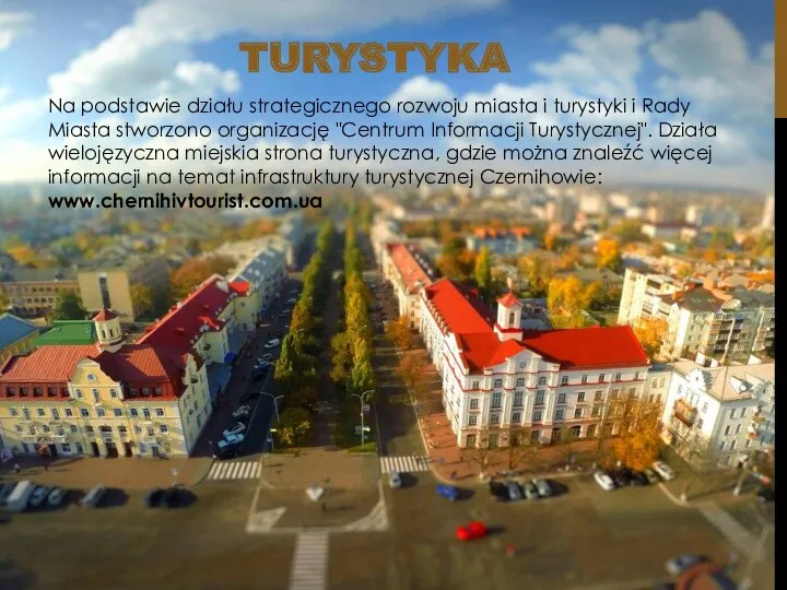 TURYSTYKA Na podstawie działu strategicznego rozwoju miasta i turystyki i