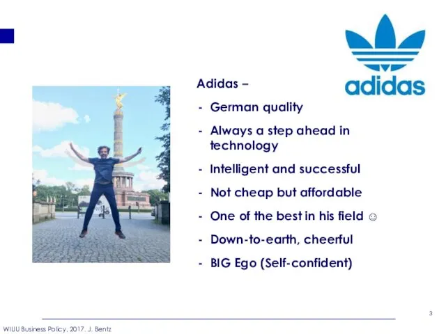 Adidas – German quality Always a step ahead in technology