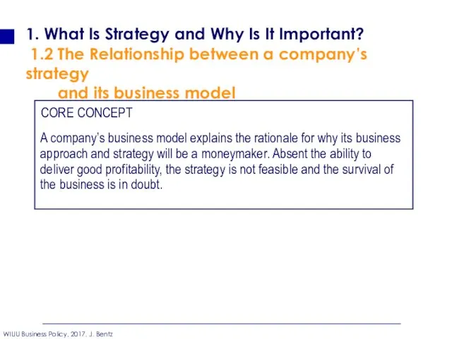 1. What Is Strategy and Why Is It Important? 1.2