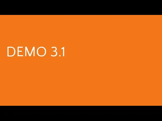 DEMO 3.1