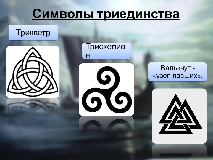 Символы триединства