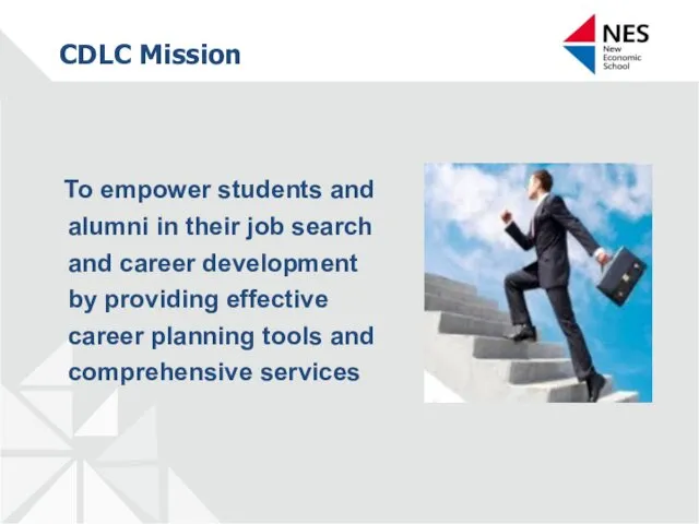 CDLC Mission To empower students and alumni in their job