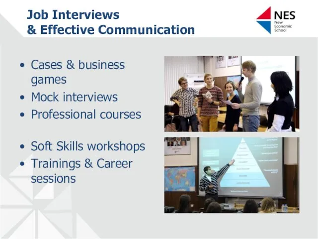Job Interviews & Effective Communication Cases & business games Mock