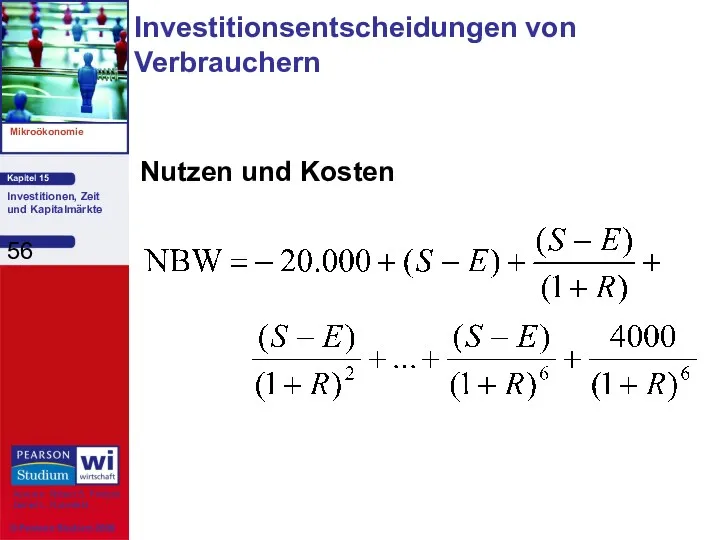 Nutzen und Kosten Investitionsentscheidungen von Verbrauchern