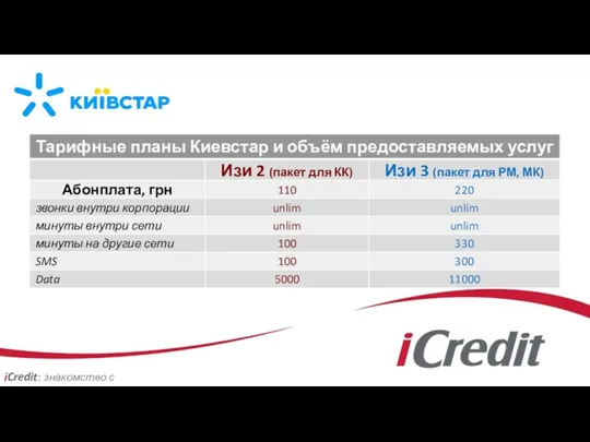 iCredit: знакомство с компанией