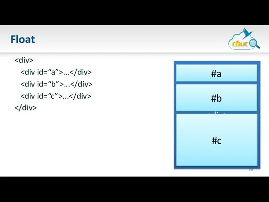 Float ... ... ... #a #b #c