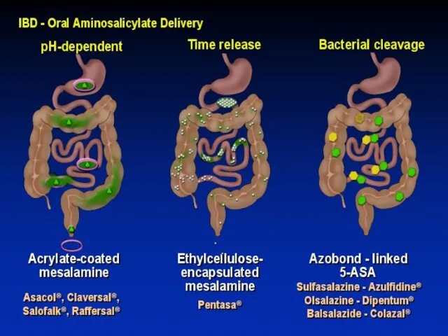 AMINOSALICYLATE DISTRIBUTION