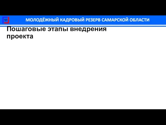 Пошаговые этапы внедрения проекта