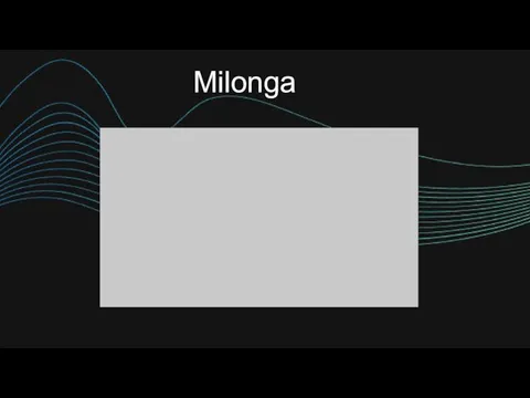 Milonga