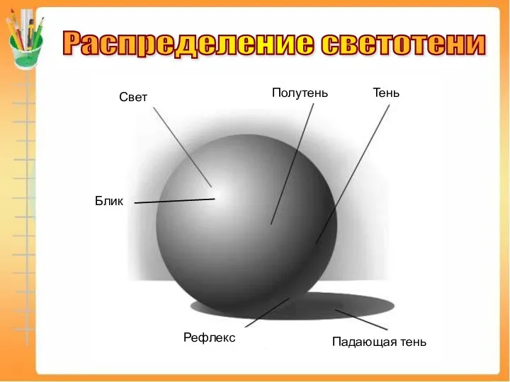 Распределение светотени