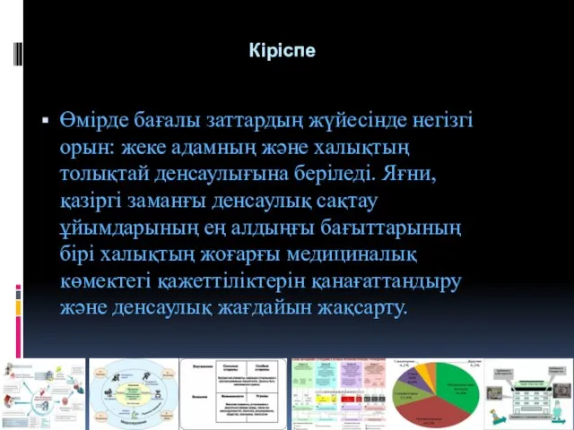 Кіріспе Өмірде бағалы заттардың жүйесінде негізгі орын: жеке адамның және