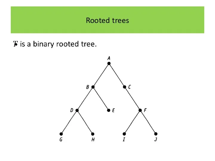 Rooted trees