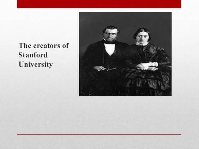 The creators of Stanford University