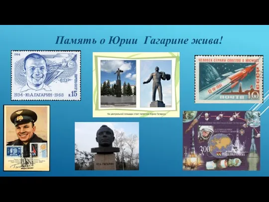 Память о Юрии Гагарине жива!