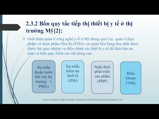 2.3.2 Bốn quy tắc tiếp thị thiết bị y tế