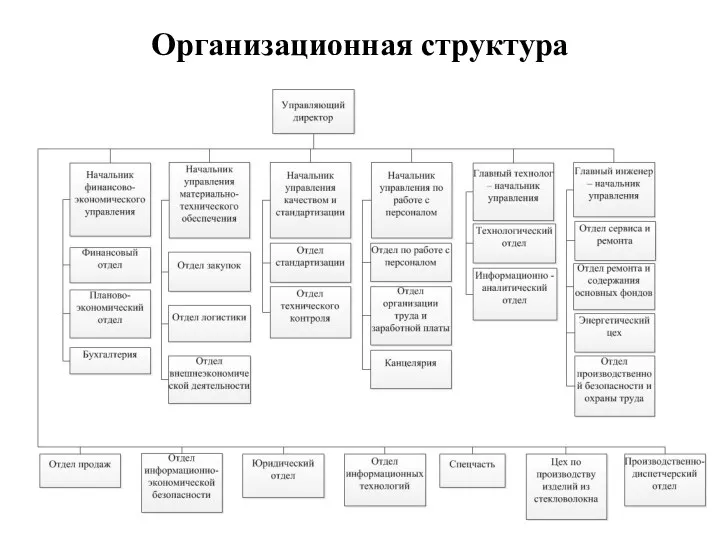 Организационная структура