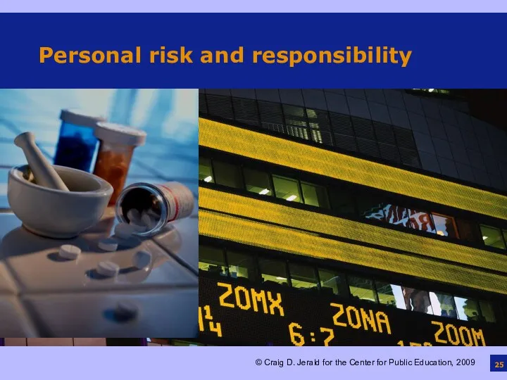 Personal risk and responsibility