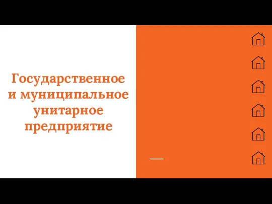 Государственное и муниципальное унитарное предприятие