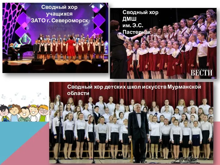 Сводный хор учащихся ЗАТО г. Североморск Сводный хор детских школ искусств Мурманской области