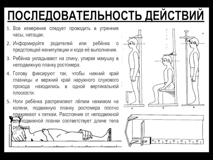 Все измерения следует проводить в утренние часы, натощак. Информируйте родителей