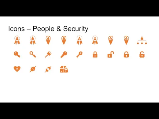 Icons – People & Security