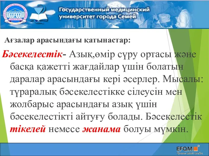 Ағзалар арасындағы қатынастар: Бәсекелестік- Азық,өмір сүру ортасы және басқа қажетті