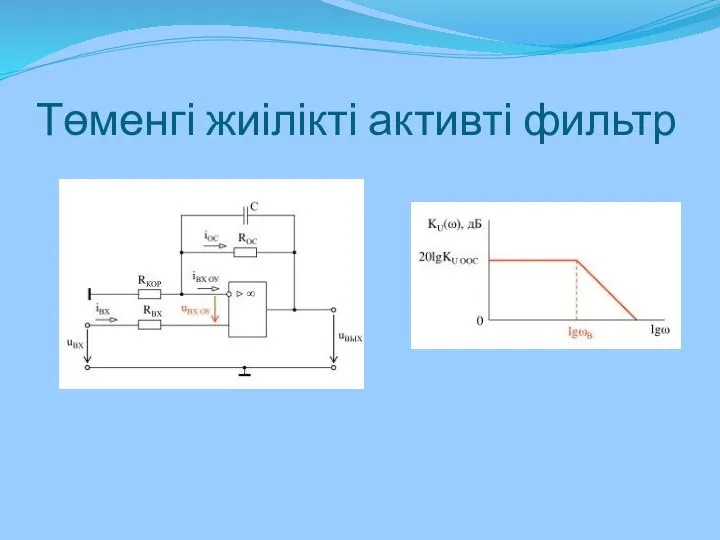 Төменгі жиілікті активті фильтр