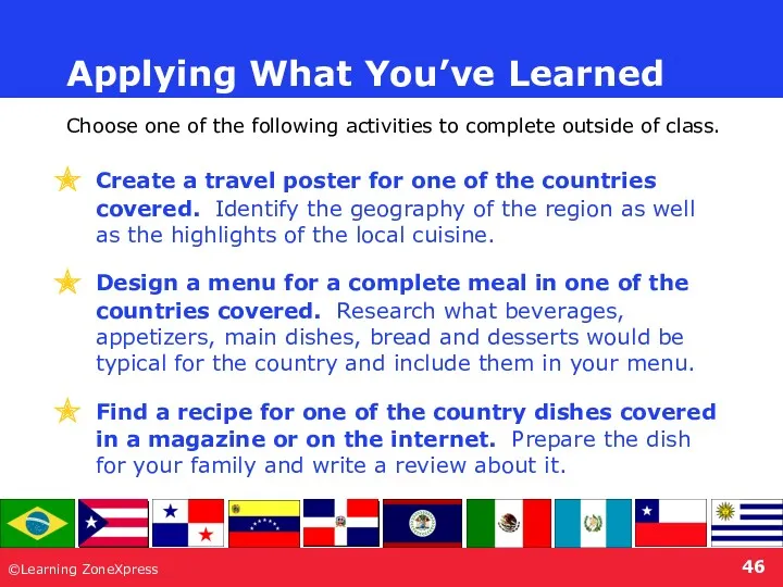 ©Learning ZoneXpress Applying What You’ve Learned Create a travel poster