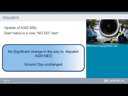 Minimum Equipment List Dispatch Update of A320 MEL Start Valve is a now
