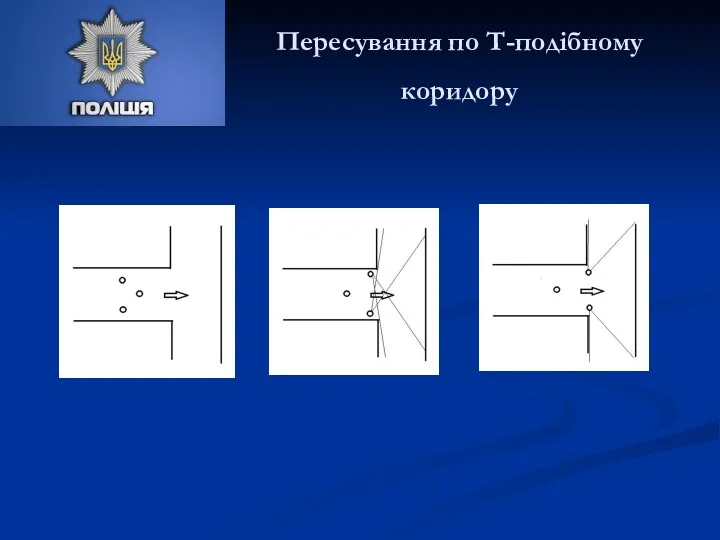 Пересування по Т-подібному коридору